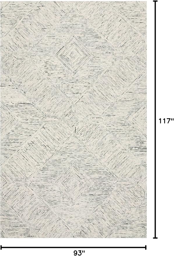 Loloi II Ziva Collection ZV-05 Sky 7'-9" x 9'-9" Area Rug