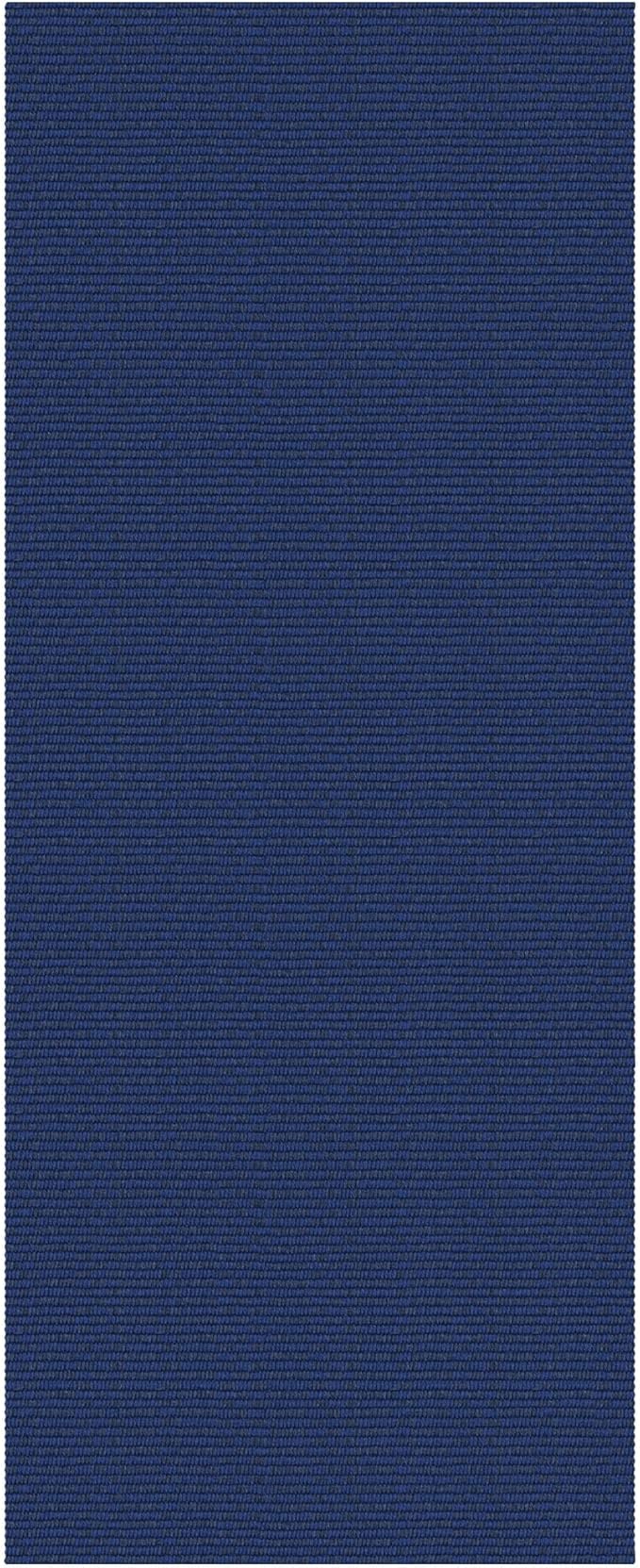 KOZYFLY Washable Runner Rug 2x5 Ft Runners for Hallways Throw Rug with Rubber Backing, Braided Cotton Entryway Runner Indoor, Carpet Runners for Hallway Kitchen Entryway Bedroom, Navy/Dark Navy