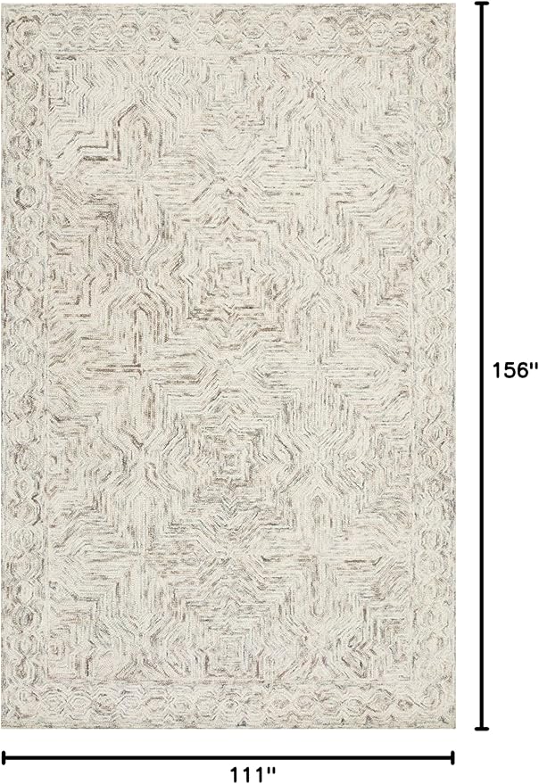 Loloi II Ziva Collection ZV-01 Neutral 9'-3" x 13' Area Rug