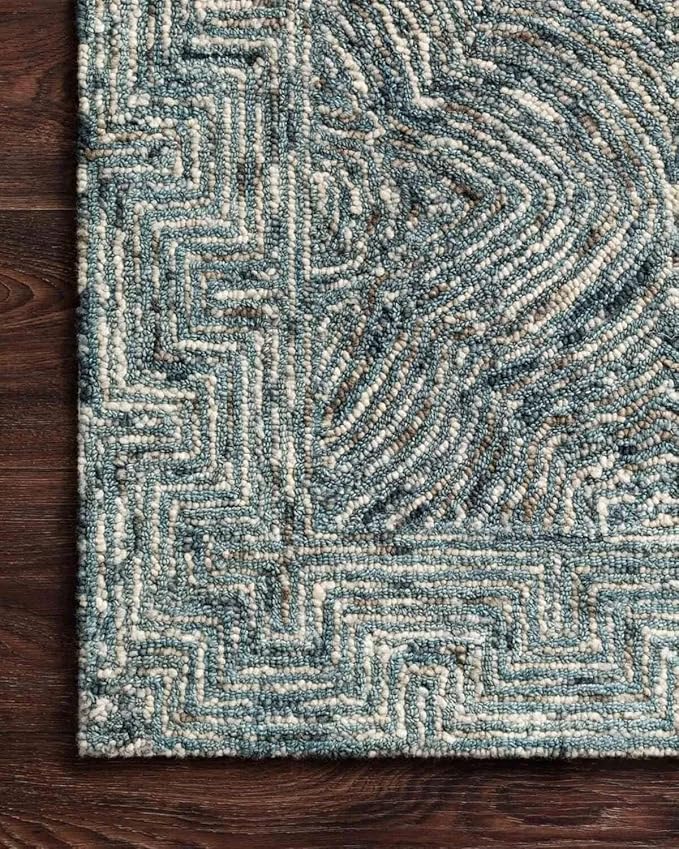 Loloi II Ziva Collection ZV-04 Denim 2'-6" x 7'-6" Runner Rug