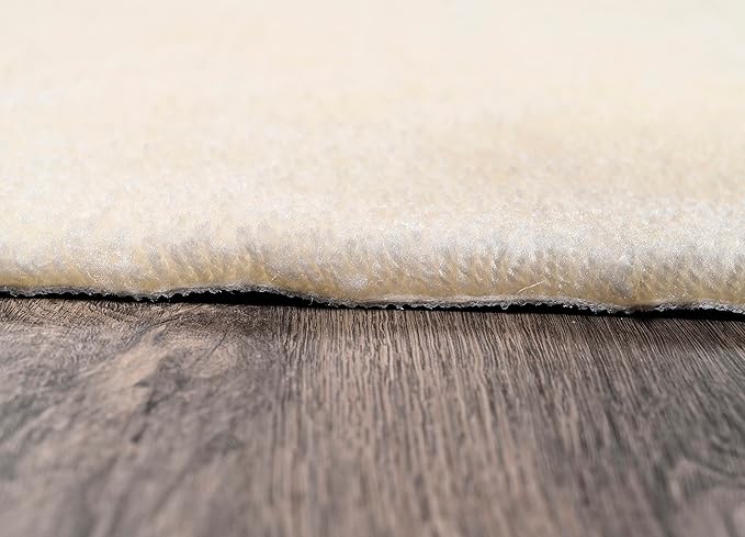 Garland Rug Room Size Bathroom Carpet, 5-Feet by 6-Feet, Ivory