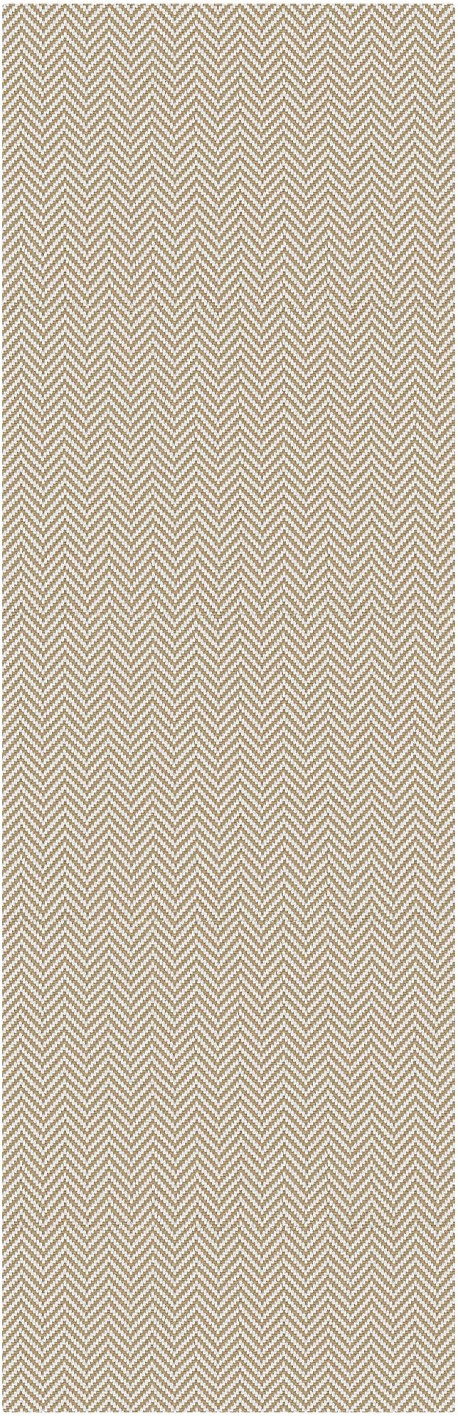 Braided Runner Rug 2x8 Ft Washable Runners for Hallways Kitchen Runner Rug with Rubber Backing Cotton Entryway Runner Indoor, Woven Floor Carpet for Hall Kitchen Bedroom, Beige/White