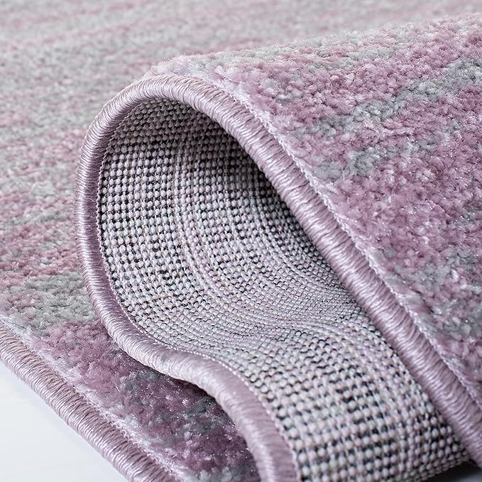 SAFAVIEH Adirondack Collection Runner Rug - 2'6" x 6', Purple & Green, Modern Ombre Design, Non-Shedding & Easy Care, Ideal for High Traffic Areas in Living Room, Bedroom (ADR113V)