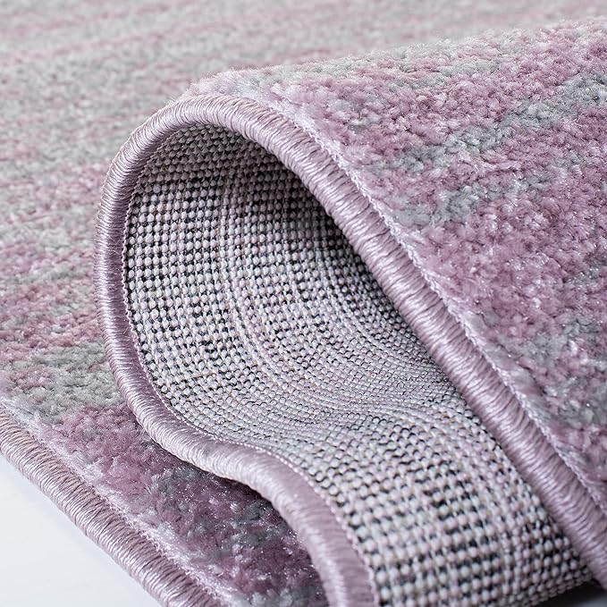 SAFAVIEH Adirondack Collection Runner Rug - 2'2" x 9', Purple & Green, Modern Ombre Design, Non-Shedding & Easy Care, Ideal for High Traffic Areas in Living Room, Bedroom (ADR113V)