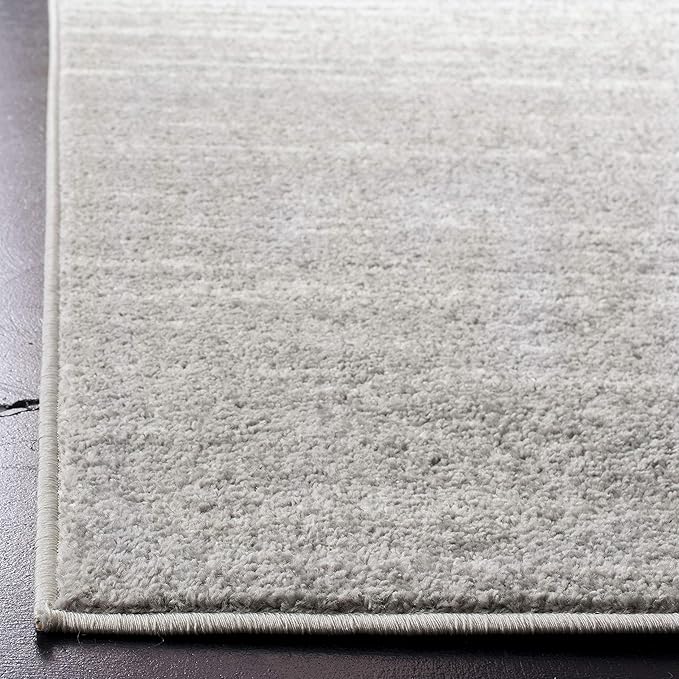 SAFAVIEH Adirondack Collection Runner Rug - 2'6" x 16', Light Grey & Grey, Modern Ombre Design, Non-Shedding & Easy Care, Ideal for High Traffic Areas in Living Room, Bedroom (ADR113C)
