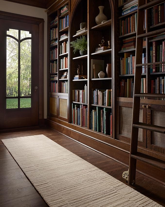 Loloi Magnolia Home by Joanna Gaines Rae Collection RAE-01 Natural/Oatmeal 2'-3" x 3'-9" Accent Rug
