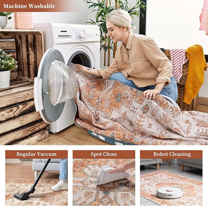 Non Slip Runner Rug, Kitchen Mat, 2x6 Washable Rugs, Runners For Hallways, Area Rug For Bedroom, Low Pile Soft Rugs, Kitchen Floor Mats, Slip Resistance, Durable Rug For Hallways, Bedroom, Kitchen