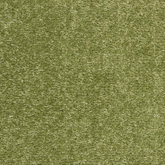 Nourison Essentials Indoor/Outdoor Green 2'2" x 12' Area Rug, Easy Cleaning, Non Shedding, Bed Room, Living Room, Dining Room, Backyard, Deck, Patio (2x12)