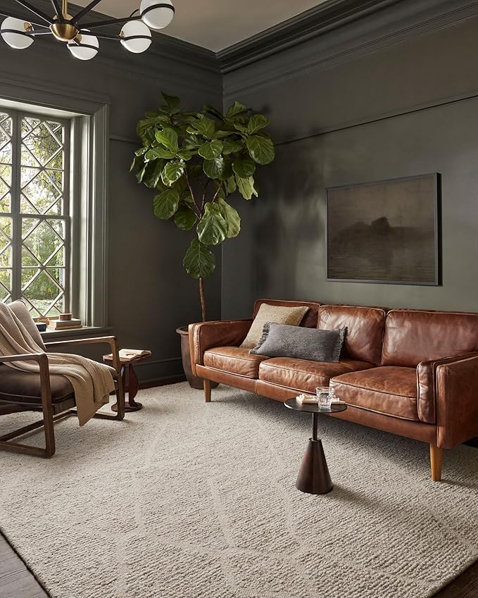 Loloi Magnolia Home by Joanna Gaines Jones Collection JON-02 Natural/Oatmeal 3'-6" x 5'-6" Accent Rug