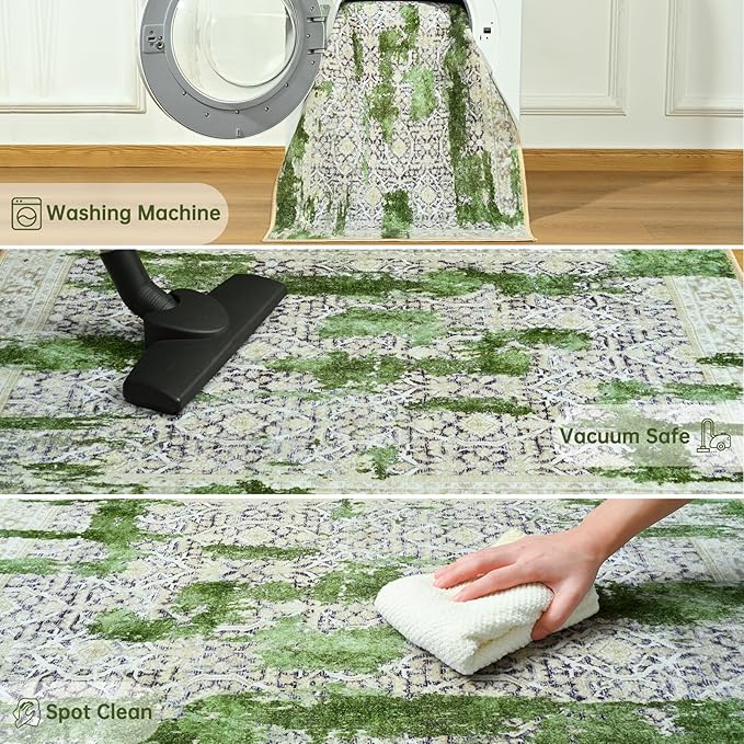 Door Mat Indoor Entrance Rug, 2x3 Entryway Area Rugs Non-Slip Machine Washable, Ultra Soft Small Entry Throw Rug for Kitchen Floor, Front Door, Entry, Living Laundry Room, Kids Room