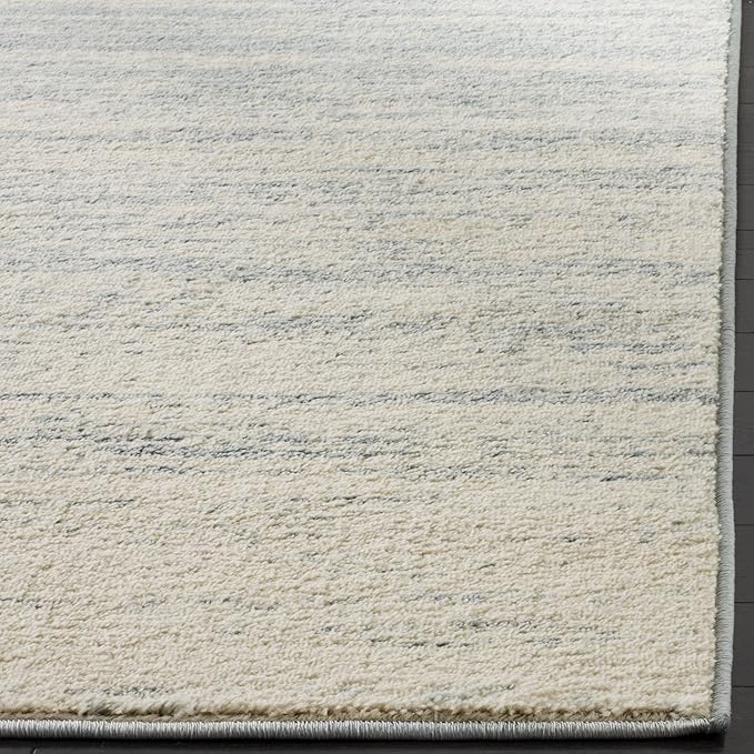 SAFAVIEH Adirondack Collection Runner Rug - 2'6" x 10', Slate & Cream, Modern Ombre Design, Non-Shedding & Easy Care, Ideal for High Traffic Areas in Living Room, Bedroom (ADR113T)