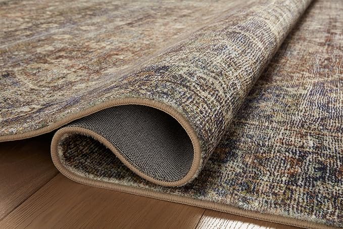 Loloi Amber Lewis Morgan Collection MOG-05 Spice/Lagoon 2'-3" x 9'-6", .38" Runner Rug feat. CloudPile™