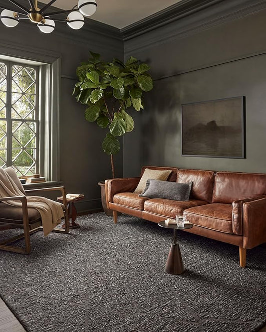 Loloi Magnolia Home by Joanna Gaines Jones Collection JON-05 Granite 3'-6" x 5'-6" Accent Rug