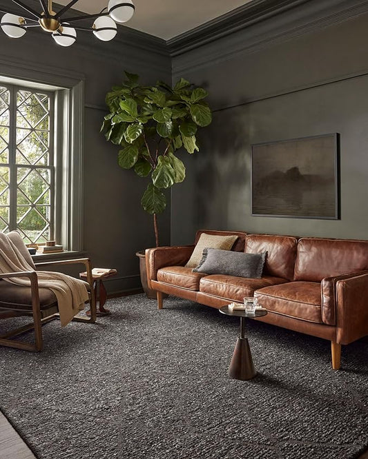 Loloi Magnolia Home by Joanna Gaines Jones Collection JON-05 Granite 5'-0" x 7'-6" Area Rug