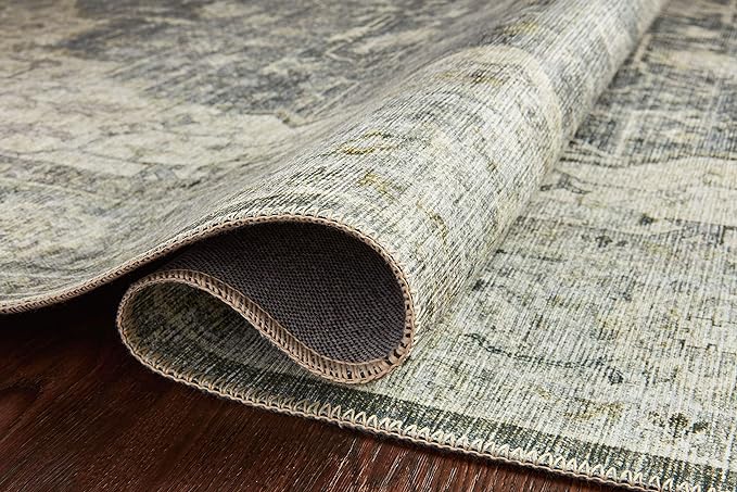 Loloi II Skye Collection SKY-12 Charcoal/Dove 2'-6" x 10'-0" Runner Rug