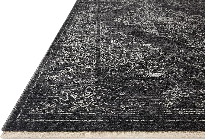 Loloi II Vance Collection VAN-03 Charcoal/Dove 2'-7" x 10'-0" Runner Rug