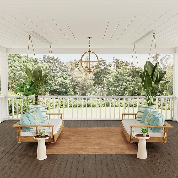 Nourison Essentials Indoor/Outdoor Rust 10' x 14' Area Rug, Easy Cleaning, Non Shedding, Bed Room, Living Room, Dining Room, Backyard, Deck, Patio (10x14)