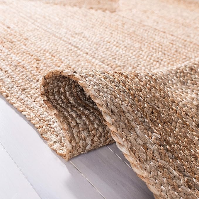 SAFAVIEH Cape Cod Collection 2'3" x 12' Natural CAP252A Handmade Flatweave Jute Entryway Foyer Living Room Kitchen Runner Rug