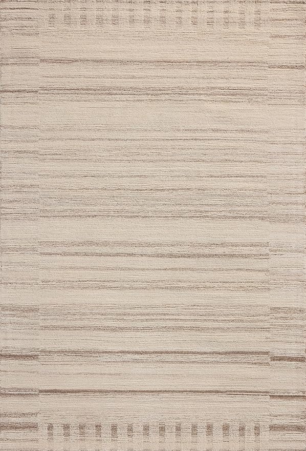 Loloi Magnolia Home by Joanna Gaines Rae Collection RAE-01 Natural/Oatmeal 5'-0" x 7'-6" Area Rug