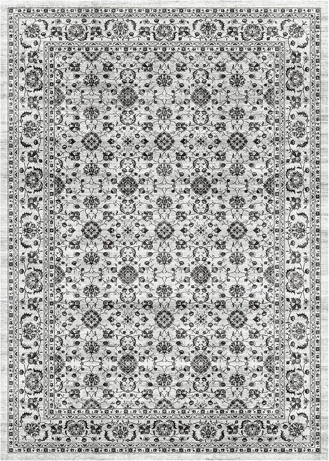 2' x 3' Low Pile Distressed Indoor Door Mats for Entryway, Bedroom and Kids Playroom