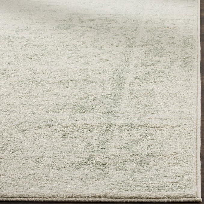 SAFAVIEH Adirondack Collection Accent Rug - 3' x 5', Ivory & Sage, Oriental Distressed Design, Non-Shedding & Easy Care, Ideal for High Traffic Areas in Entryway, Living Room, Bedroom (ADR109V)