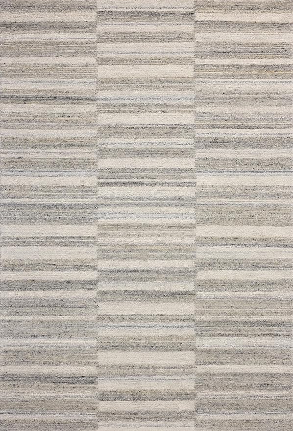 Loloi Magnolia Home by Joanna Gaines Rae Collection RAE-02 Stone/Ivory 2'-3" x 3'-9" Accent Rug