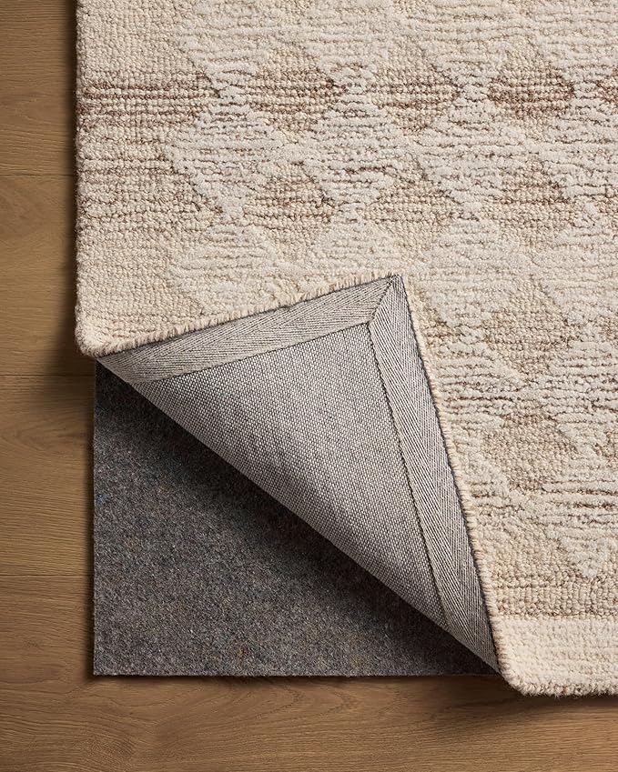 Loloi Magnolia Home by Joanna Gaines Rae Collection RAE-04 Natural/Ivory 9'-3" x 13' Area Rug
