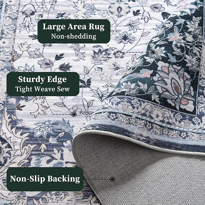 Non Slip Runner Rug, Kitchen Mat, 2x6 Washable Rugs, Runners For Hallways, Area Rug For Bedroom, Low Pile Soft Rugs, Kitchen Floor Mats, Slip Resistance, Durable Rug For Hallways, Bedroom, Kitchen