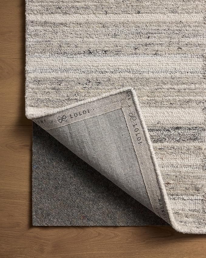 Loloi Magnolia Home by Joanna Gaines Rae Collection RAE-02 Stone/Ivory 2'-3" x 3'-9" Accent Rug