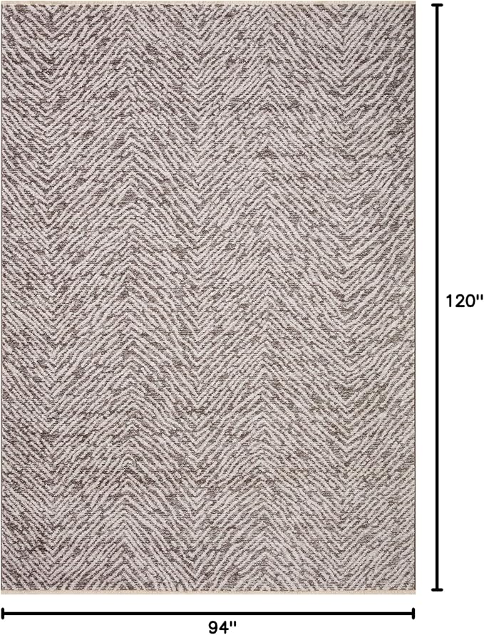 Loloi II Vance Collection VAN-10 Taupe/Brown 7'-10" x 10' Area Rug