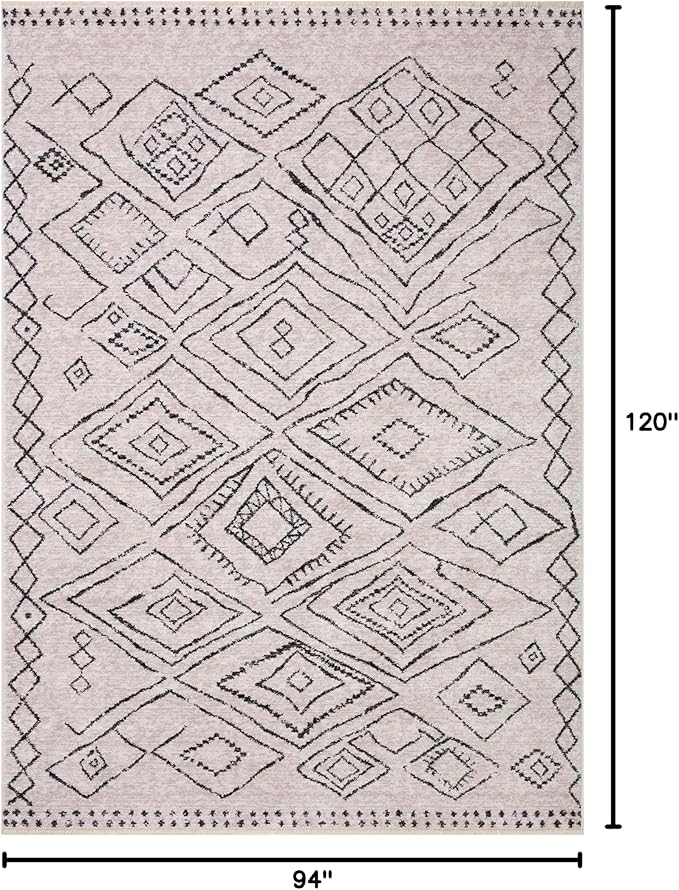 Loloi II Vance Collection VAN-06 Dove/Charcoal 7'-10" x 10' Area Rug
