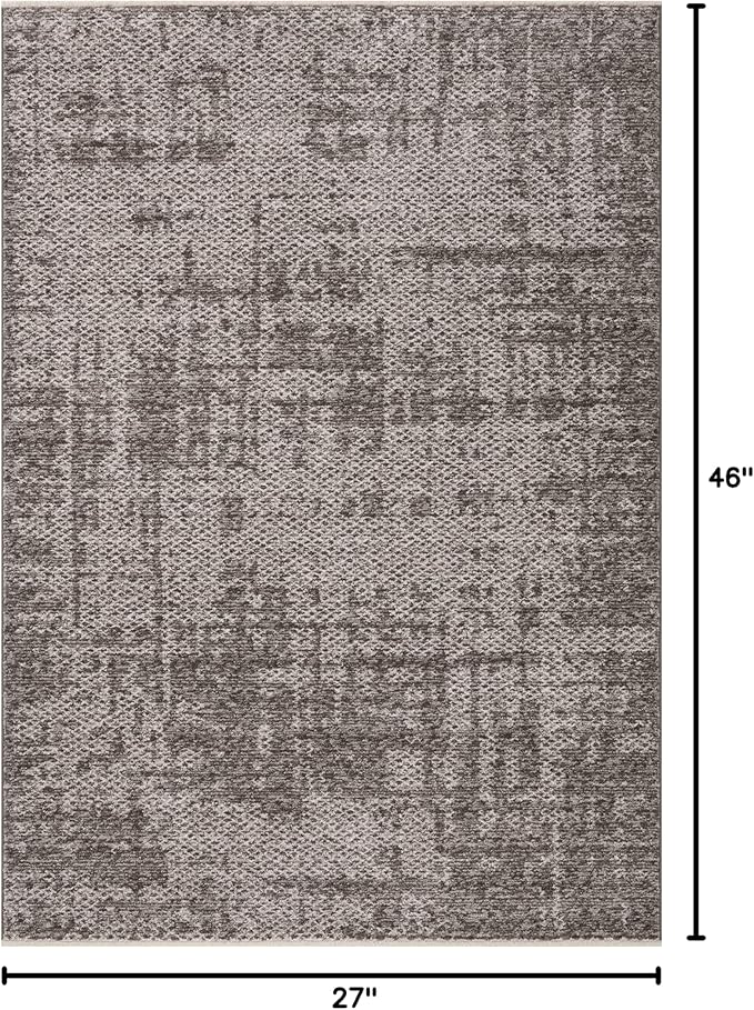 Loloi II Vance Collection VAN-01 Taupe/Dove 2'-3" x 3'-10" Accent Rug