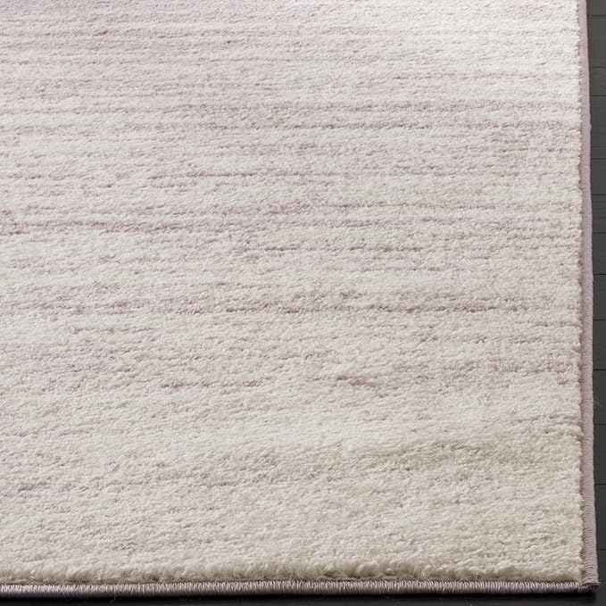 SAFAVIEH Adirondack Collection Runner Rug - 2'6" x 6', Cream & Purple, Modern Ombre Design, Non-Shedding & Easy Care, Ideal for High Traffic Areas in Living Room, Bedroom (ADR113L)