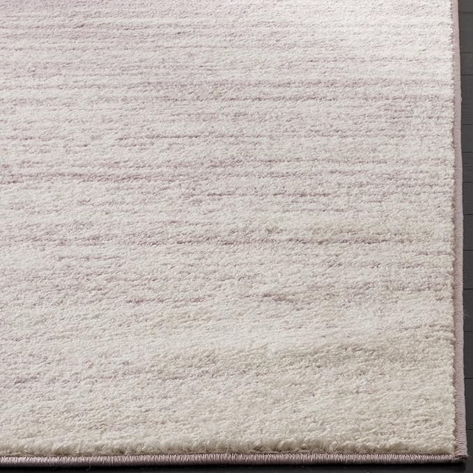 SAFAVIEH Adirondack Collection Runner Rug - 2'6" x 12', Cream & Purple, Modern Ombre Design, Non-Shedding & Easy Care, Ideal for High Traffic Areas in Living Room, Bedroom (ADR113L)