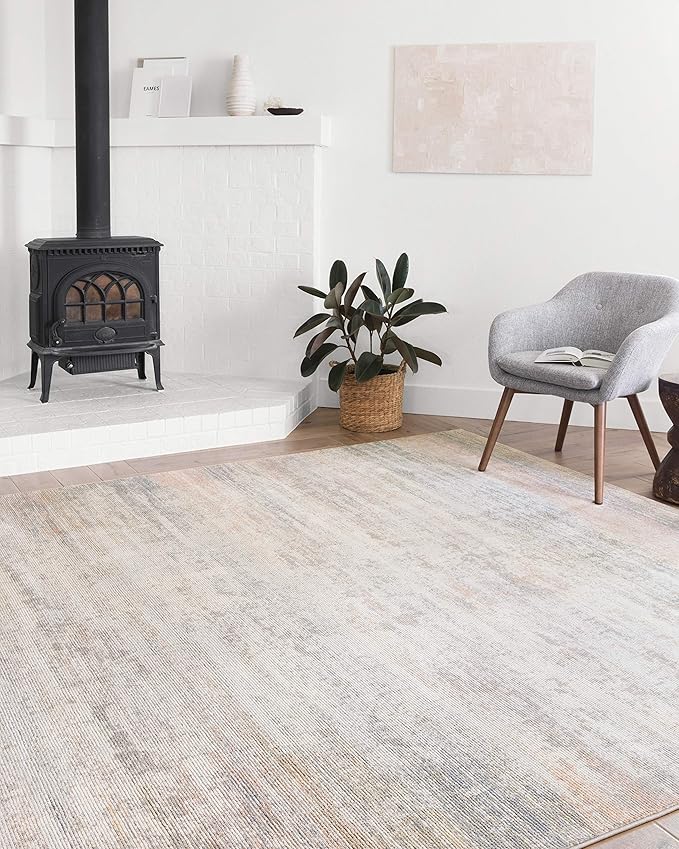 Loloi II Lucia Collection LUC-05 Mist 2'-8" x 10' Runner Rug
