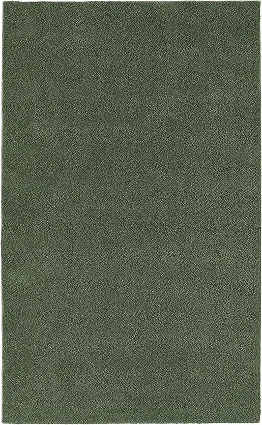 Garland Rug Room Size Bathroom Carpet, 5-Feet by 8-Feet, Deep Fern