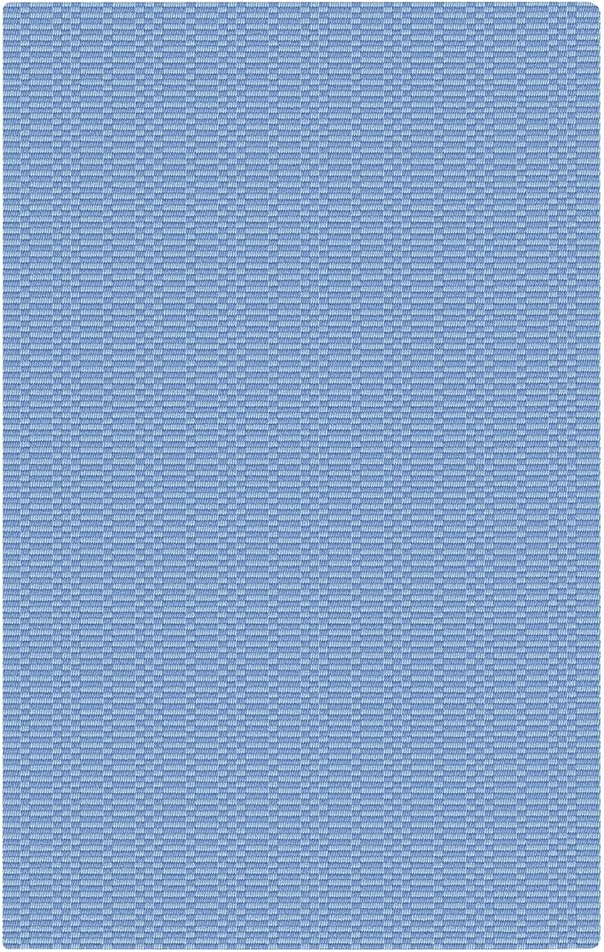 KOZYFLY Washable Runner Rug 2x6 Ft Runners for Hallways Kitchen Runner with Rubber Backing Braided Cotton Entryway Runner Indoor, Carpet for Hallway Kitchen Entryway Bedroom, Blue