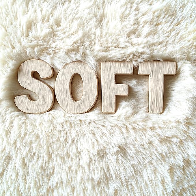OLANLY 5x8 Machine Washable Large Area Rugs for Living Room, Bedroom, Soft Fluffy Shaggy Bedside Rug, Indoor Floor Carpet for Kids Girls and Boys, Dorms, Nursery, Home Decor Aesthetic, Ivory