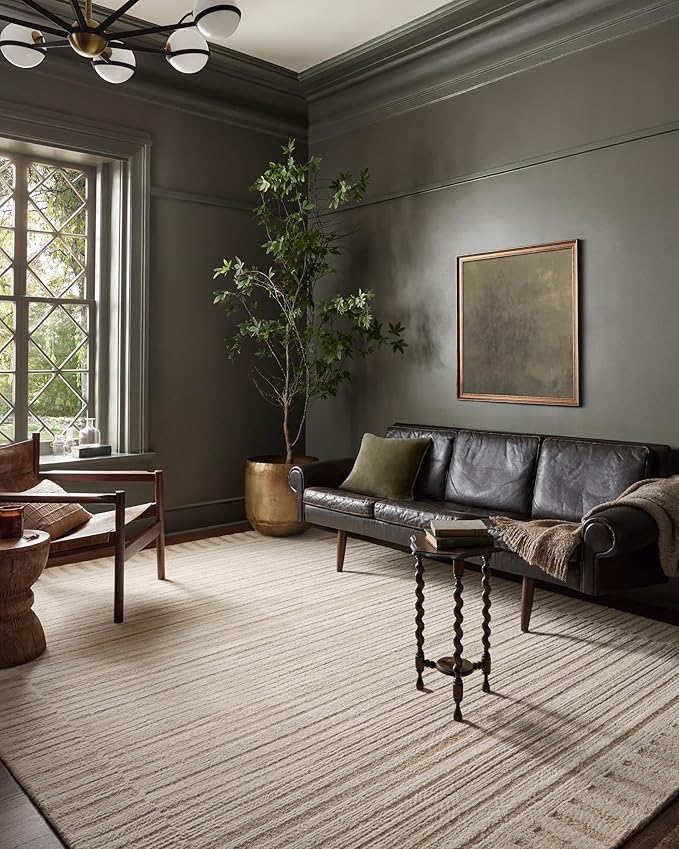 Loloi Magnolia Home by Joanna Gaines Rae Collection RAE-01 Natural/Oatmeal 2'-3" x 3'-9" Accent Rug
