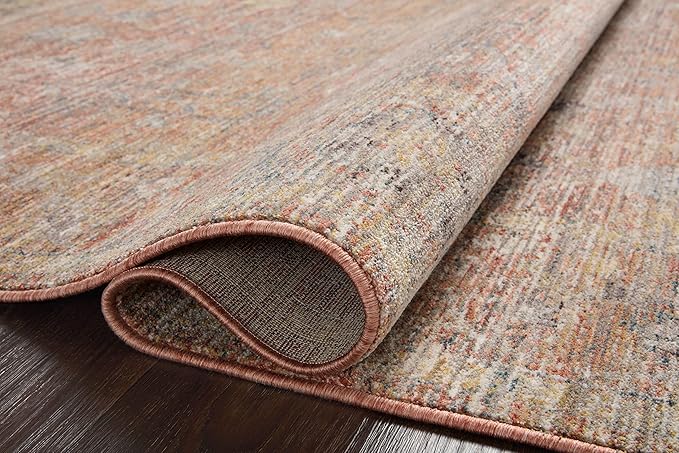 Loloi Magnolia Home by Joanna Gaines Millie Collection MIE-04 Sunset/Multi 2'-7" x 8'-0", .25" Pile Height, Runner Rug