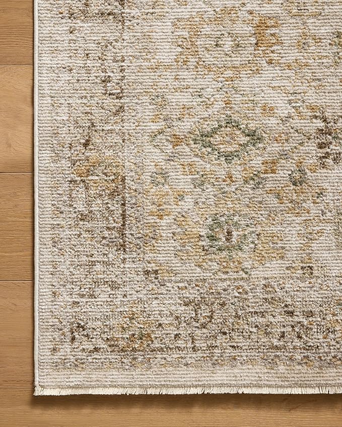 Loloi Magnolia Home by Joanna Gaines Pace Collection PAC-04 Natural/Multi 2'-3" x 3'-10" Accent Rug