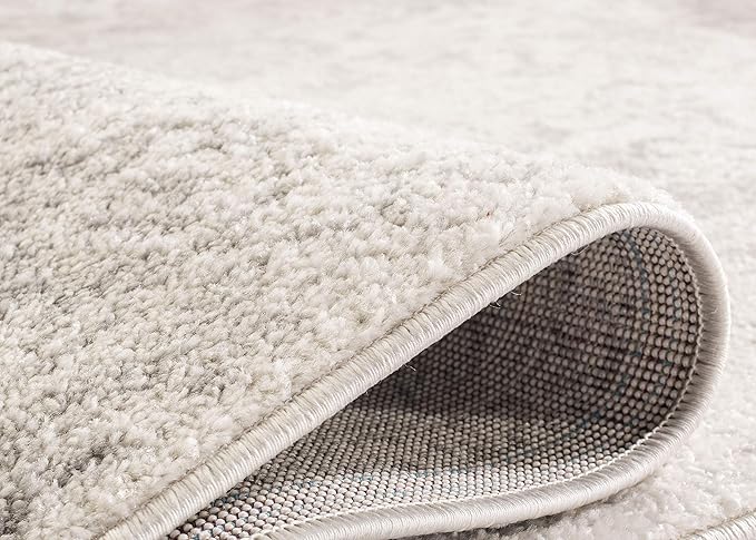 SAFAVIEH Adirondack Collection Runner Rug - 2'6" x 20', Ivory & Silver, Oriental Distressed Design, Non-Shedding & Easy Care, Ideal for High Traffic Areas in Living Room, Bedroom (ADR109C)