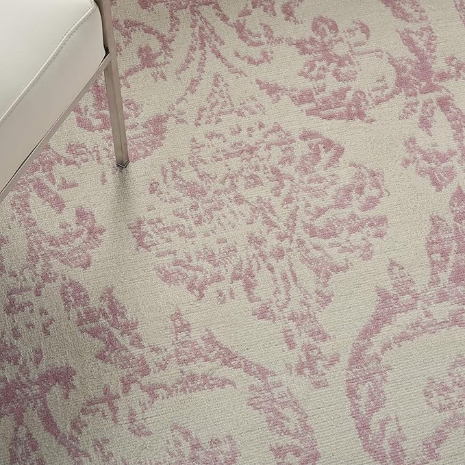 Nourison Jubilant JUB09, 6' x 9', Ivory Pink