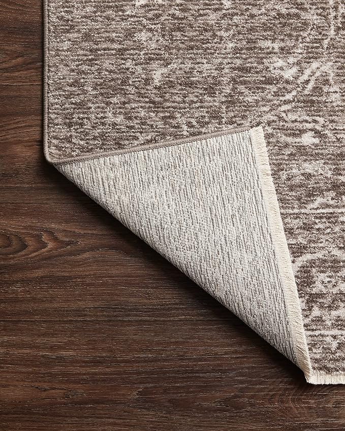 Loloi II Vance Collection VAN-08 Taupe/Cream 2'-7" x 12'-0" Runner Rug