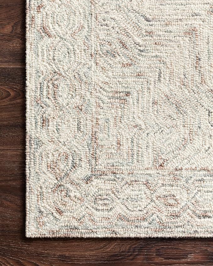 Loloi II Ziva Collection ZV-01 Neutral 3'-6" x 5'-6" Accent Rug