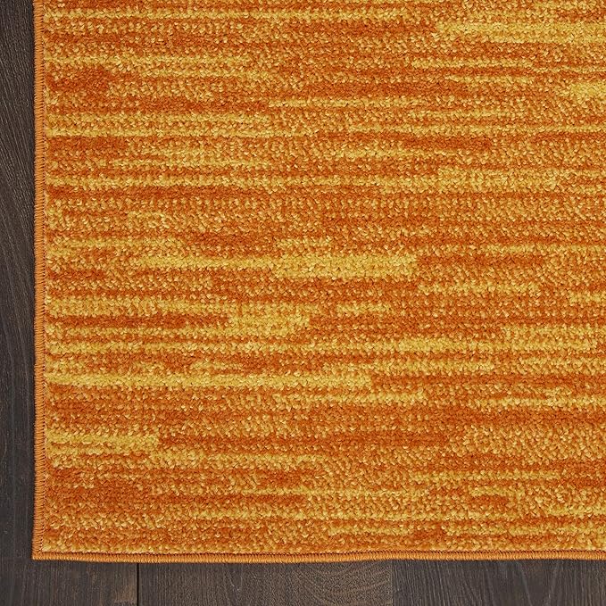Nourison Essentials Indoor/Outdoor Sunburst 2' x 4' Area Rug, Easy Cleaning, Non Shedding, Bed Room, Living Room, Dining Room, Backyard, Deck, Patio (2x4)