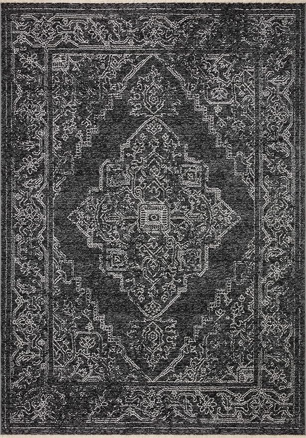 Loloi II Vance Collection VAN-03 Charcoal/Dove 2'-7" x 10'-0" Runner Rug