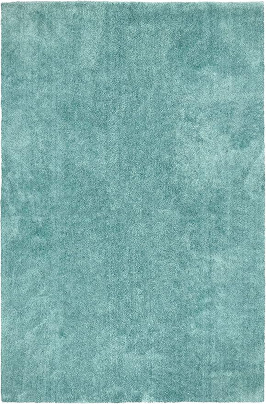 Garland Rug Room Size Bathroom Carpet 5 ft x 8 ft Sea Foam – Soft, Plush, Absorbent, Quick-Dry, Durable Unbound Edges for Easy Cutting