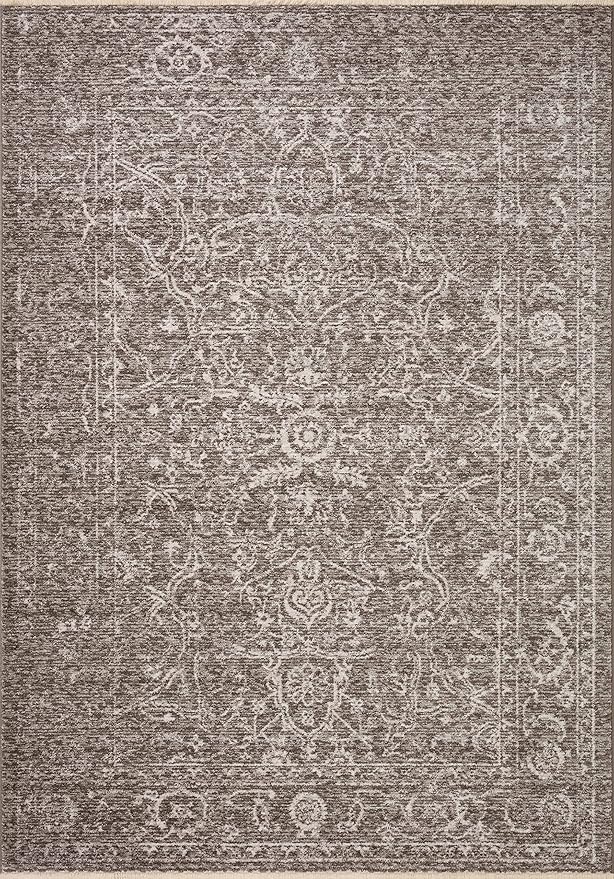 Loloi II Vance Collection VAN-08 Taupe/Cream 2'-7" x 12'-0" Runner Rug