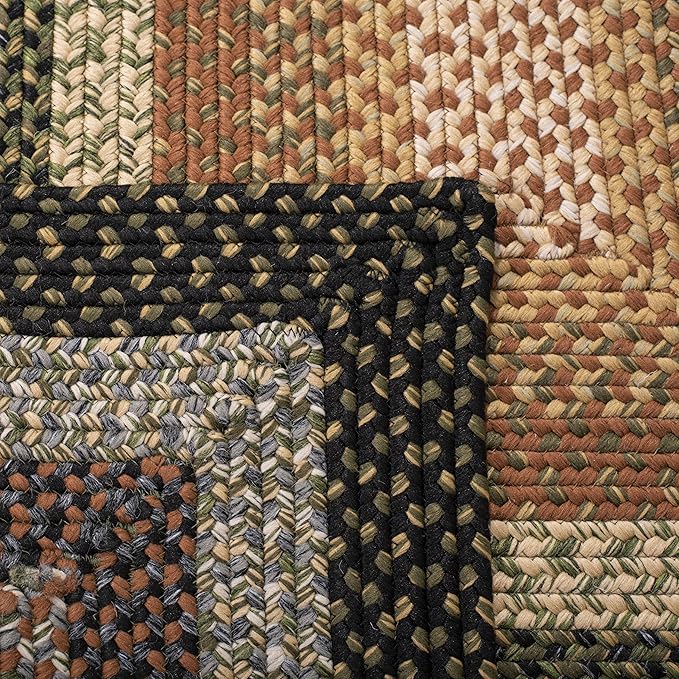 SAFAVIEH Braided Collection Runner Rug - 2'3" x 20', Multi, Casual Design, Ideal for High Traffic Areas in Hallway, Bathroom & Kitchen (BRD308A-220)